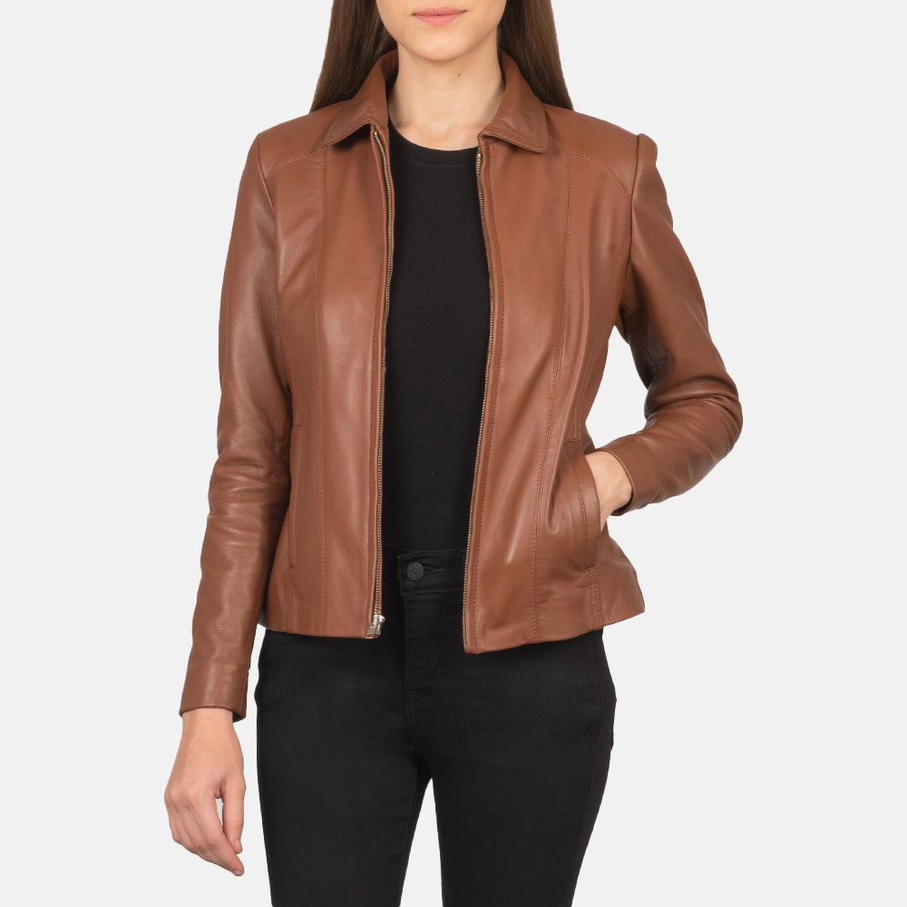 Female leather jackets 2025